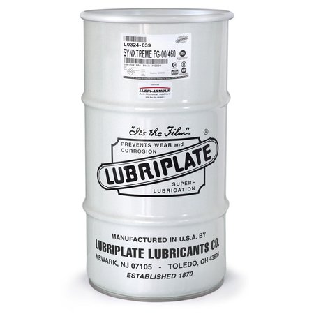 LUBRIPLATE Synxtreme Fg-00/460, ¼ Drum, H-1/Food Grade, Calcium Sulphonate Synthetic Nlgi No. 1 Grease L0324-039